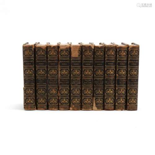 Eight Volumes of Shakespeare's Works