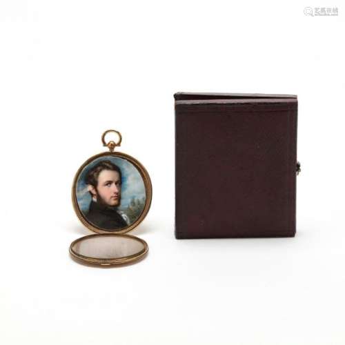 Portrait Miniature, att. Robert Thorburn (British,