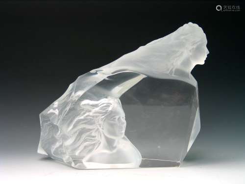 Destiny. Limited Edition Acrylic Sculpture bearing