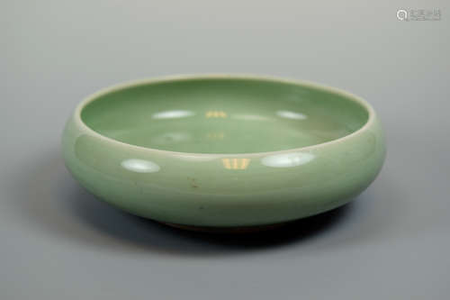 Chinese Celadon Porcelain Brush Washer