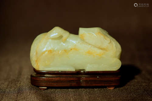 Chinese Ming Jade Animal