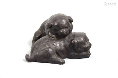 Japanese Bronze Puppy Group
