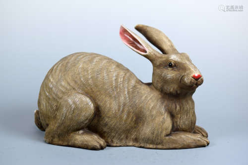 Chinese Porcelain Rabbit