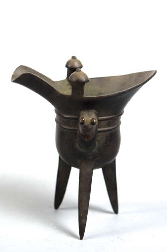 Chinese Ritual Ceremonial Bronze Vessel