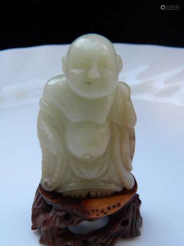 Antique Chinese Carved Buddha Statue