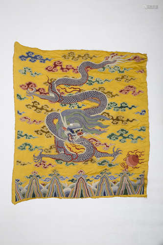 A Chinese Dragon Embroidery