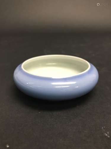 Guangxu Mark, Chinese Blue Glaze Washer