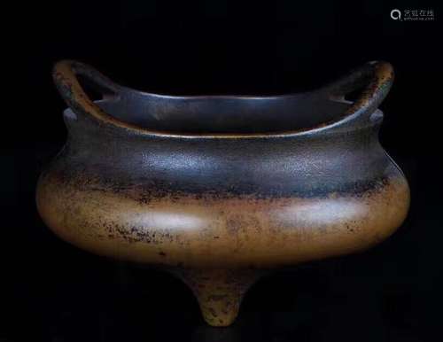 Xuande Mark, Chinese Bronze Censer