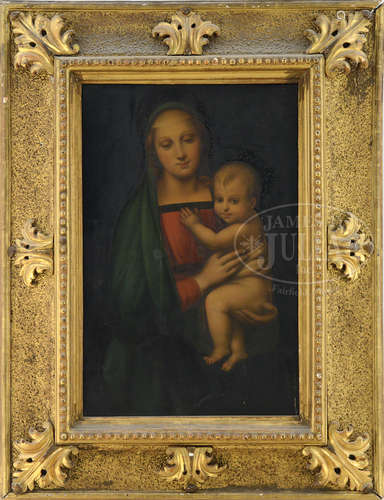 AFTER RAPHAELLO SANZIO (19th century) “MADONNA DEL GRANDUCCA”.