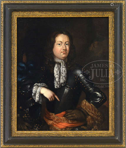 ENGLISH SCHOOL (17/18th century) PORTRAIT OF WILLIAM OF ORANGE.