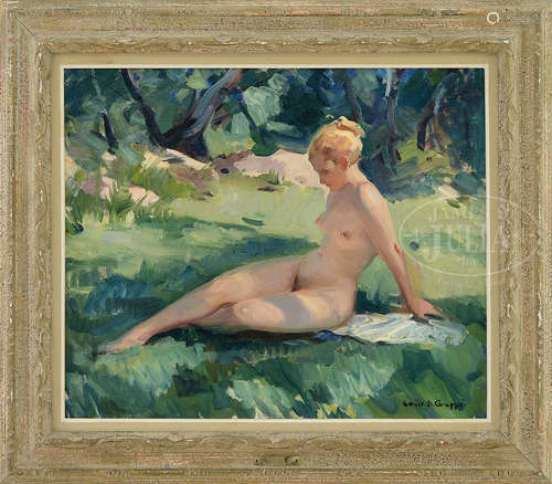 EMILE ALBERT GRUPPE (American, 1896-1978) “NYMPH”.