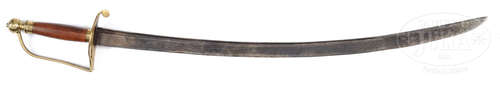 FINE CHERRY GRIPPED AMERICAN REVOLUTIONARY WAR OFFICER’S SWORD.