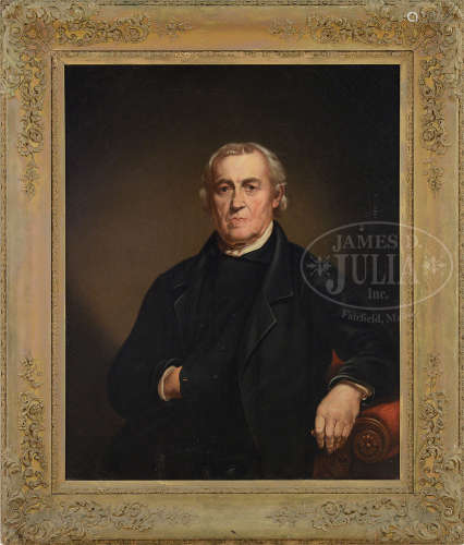 JEREMIAH PEARSON HARDY (American, 1800-1887) PORTRAIT OF REVEREND JOTHAM SEWALL (1761-1850) OF CHESTERVILLE, MAINE.