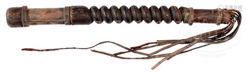 ORIGINAL CARVED “CAT-O-NINE-TAILS”.