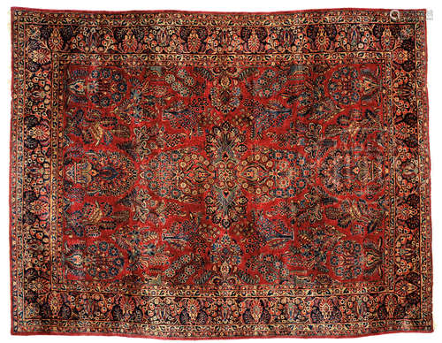 SAROUK ORIENTAL CARPET, CENTRAL PERSIA.