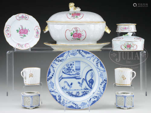 LOT OF CHINESE EXPORT PORCELAIN.