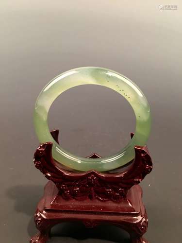 Green Jade Bangle