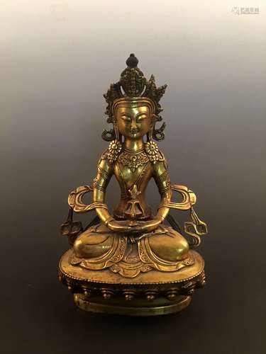 Chinese Gift Bronze Buddha