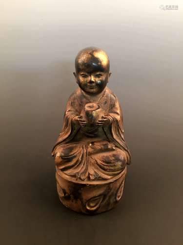 Chinese Bronze Child