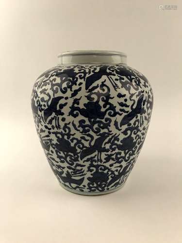 Chinese Blue and White Jar