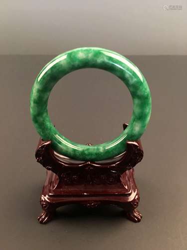 The Green Jadeite Bangle