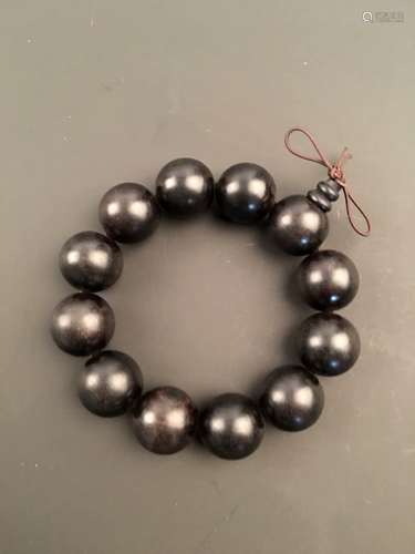 The Zitan Bead Bracelet