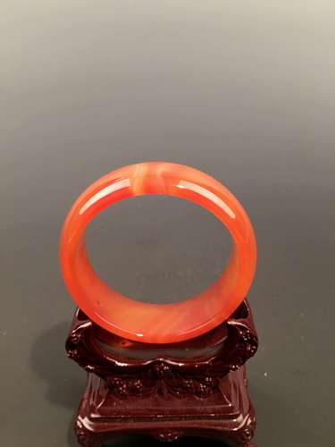 Red Jade Bangle