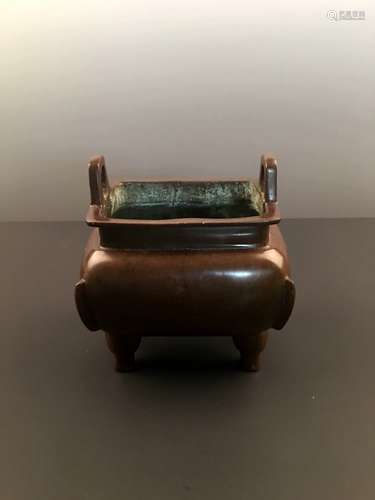 Chinese Xuande Bronze Censer