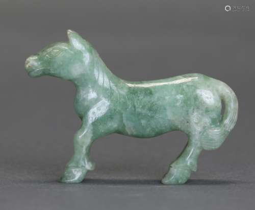 Chinese jadeite horse, Republican period