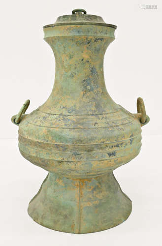 Chinese Archaic Bronze Wine Vessel