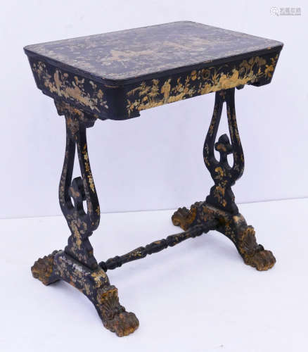 Chinese Export Sewing Table