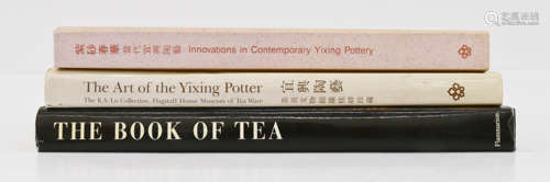 3pc Chinese Yixing Teapot Reference Books.