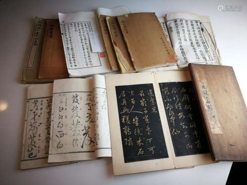 Antique Chinese Books 11 Volumes