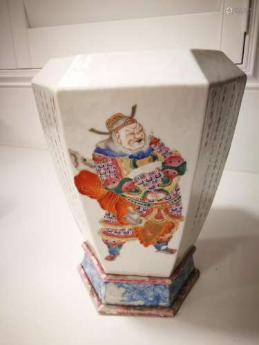 Antique Chinese Porcelain Flower Vase