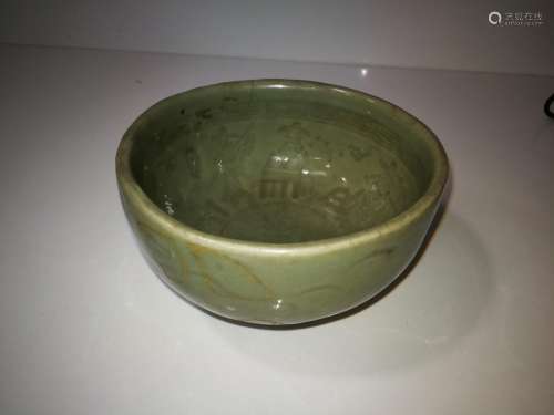 Antique Chinese Longquan Yao Porcelain Bowl