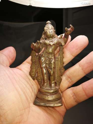 Antique Indian Bronze Buddha