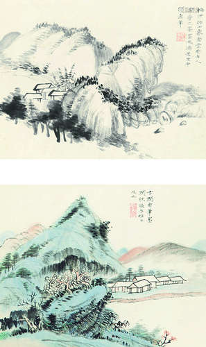 吴湖帆 山水