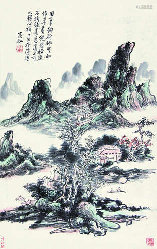 黄宾虹 山水