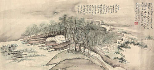 吴湖帆 山水