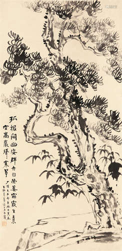 李瑞清 松树