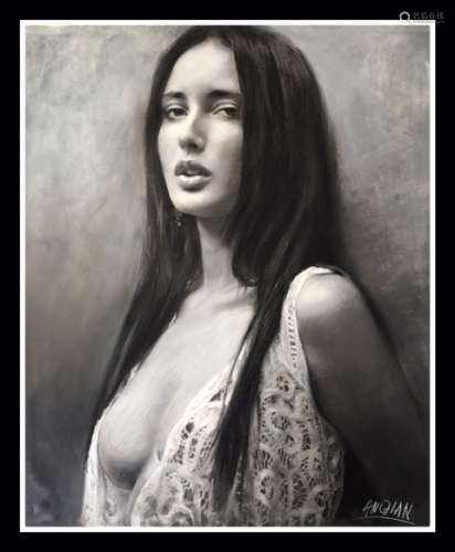 An Oil Painting of A Women