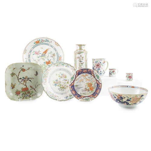 GROUP OF EXPORT PORCELAIN