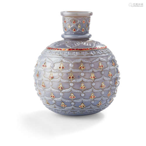 MUGHAL GLASS HOOKAH BASE