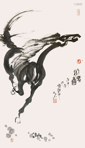 賈非 龍馬圖