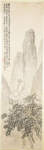 WU CHANGSHUO (1844-1927), LUOHAN