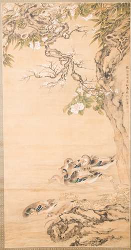 SHEN QUAN (1624-1684), BIRD ANDFLOWER