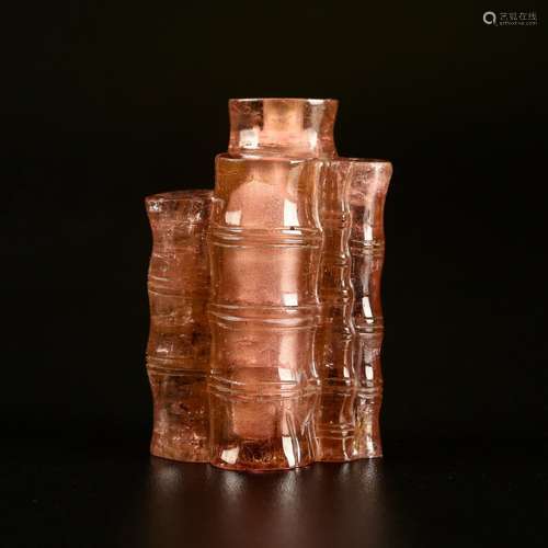 Very Rare Tourmaline Snuff Bottle