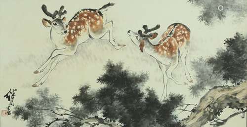 Chinese Painting On Paper Signed By LiuJiYou