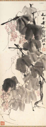 Grapes, 1950 QI BAISHI (1863-1957)
