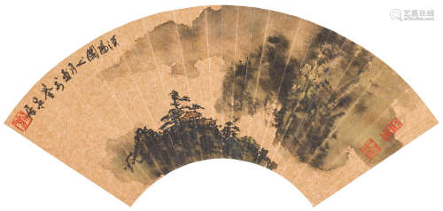 Landscape  Guan Shanyue (1912-2000)